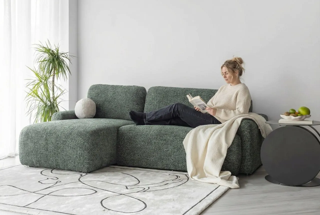 Kundebillede af CIEL sovesofa i stuen