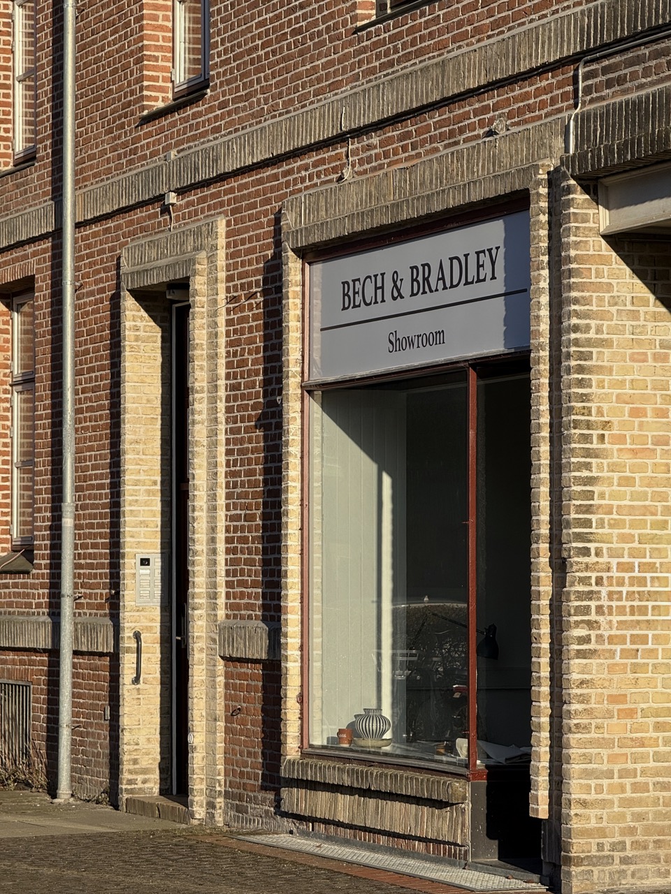 Bech & Bradley sovesofa showroom på Østerbro